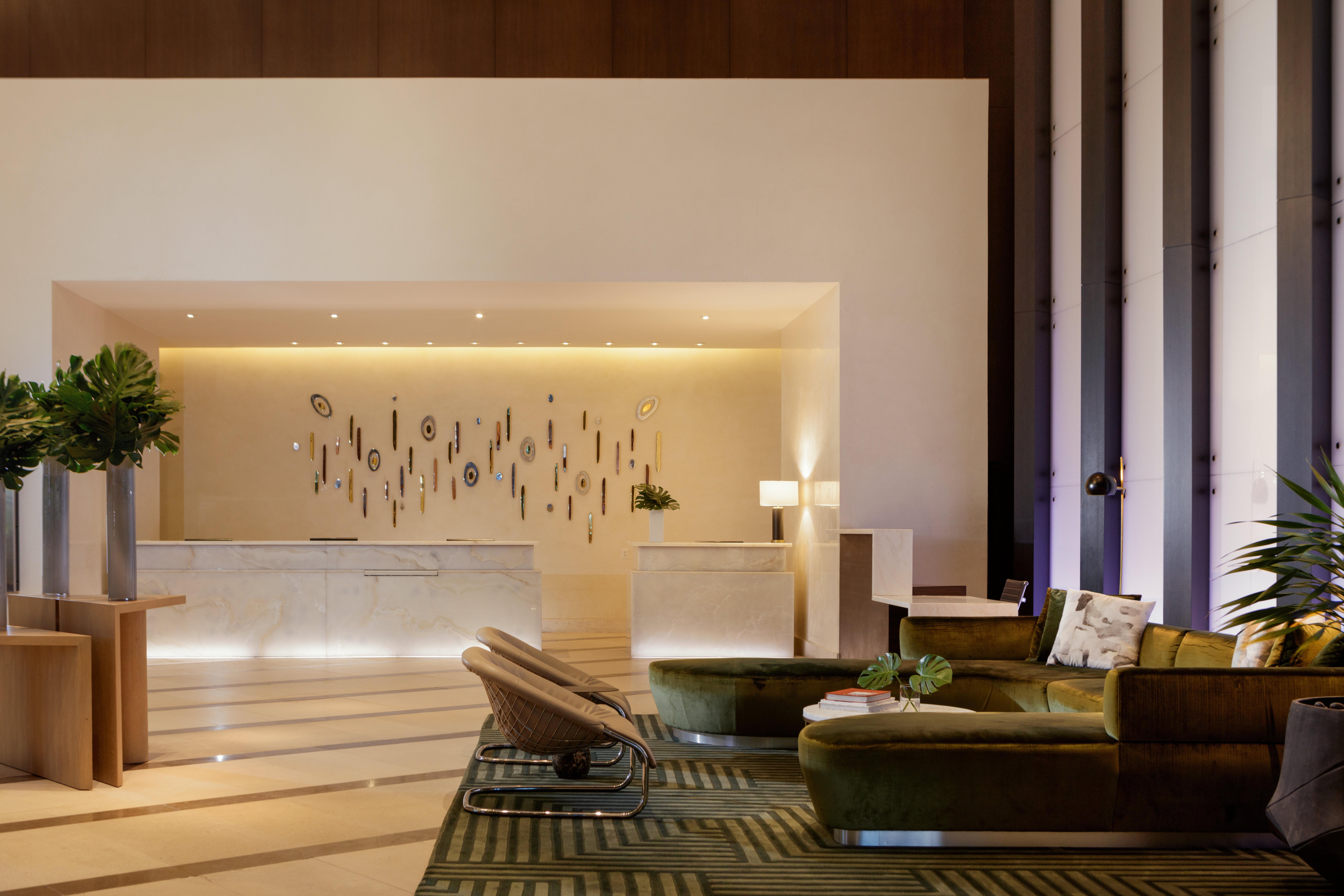 Kimpton Epic Hotel By Ihg Miami Kültér fotó The lobby of the hotel