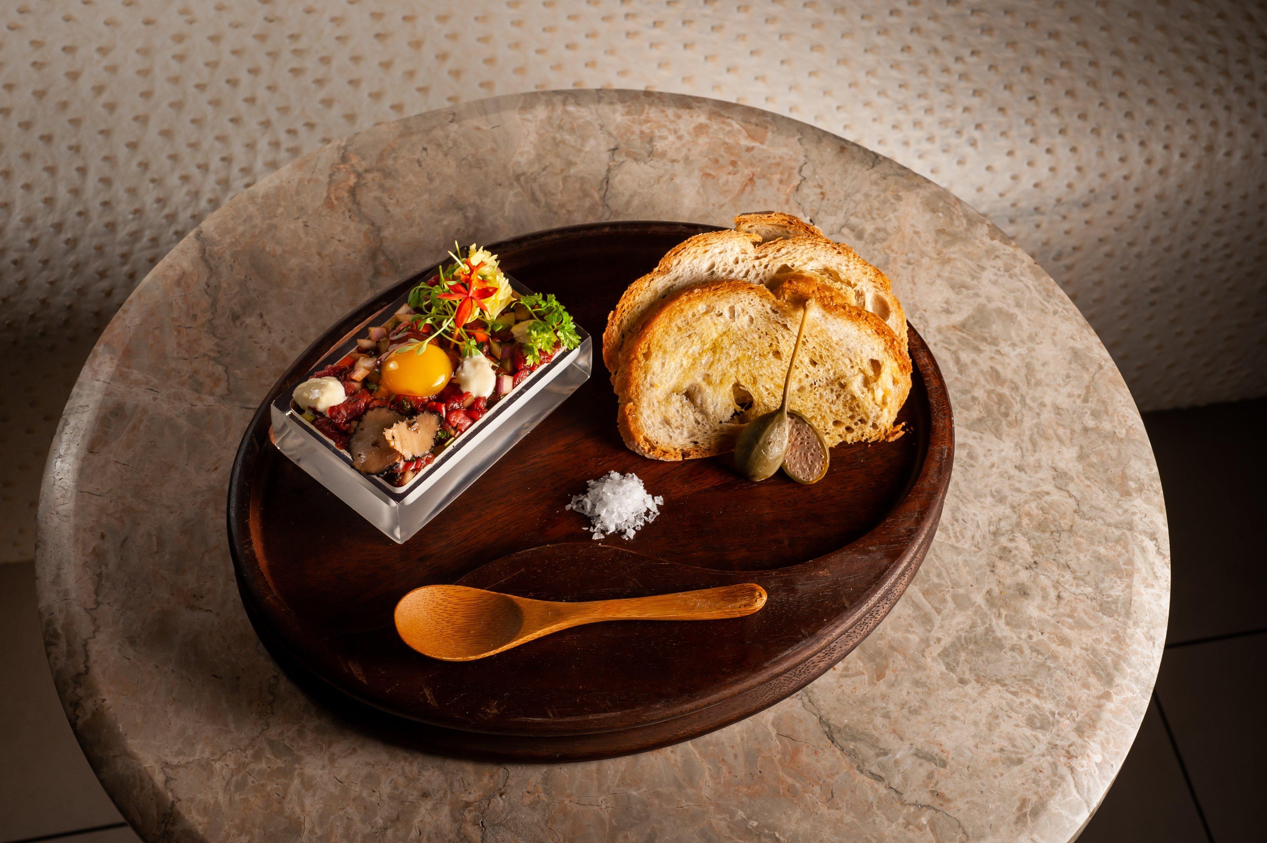 Kimpton Epic Hotel By Ihg Miami Kültér fotó A typical tapas plate