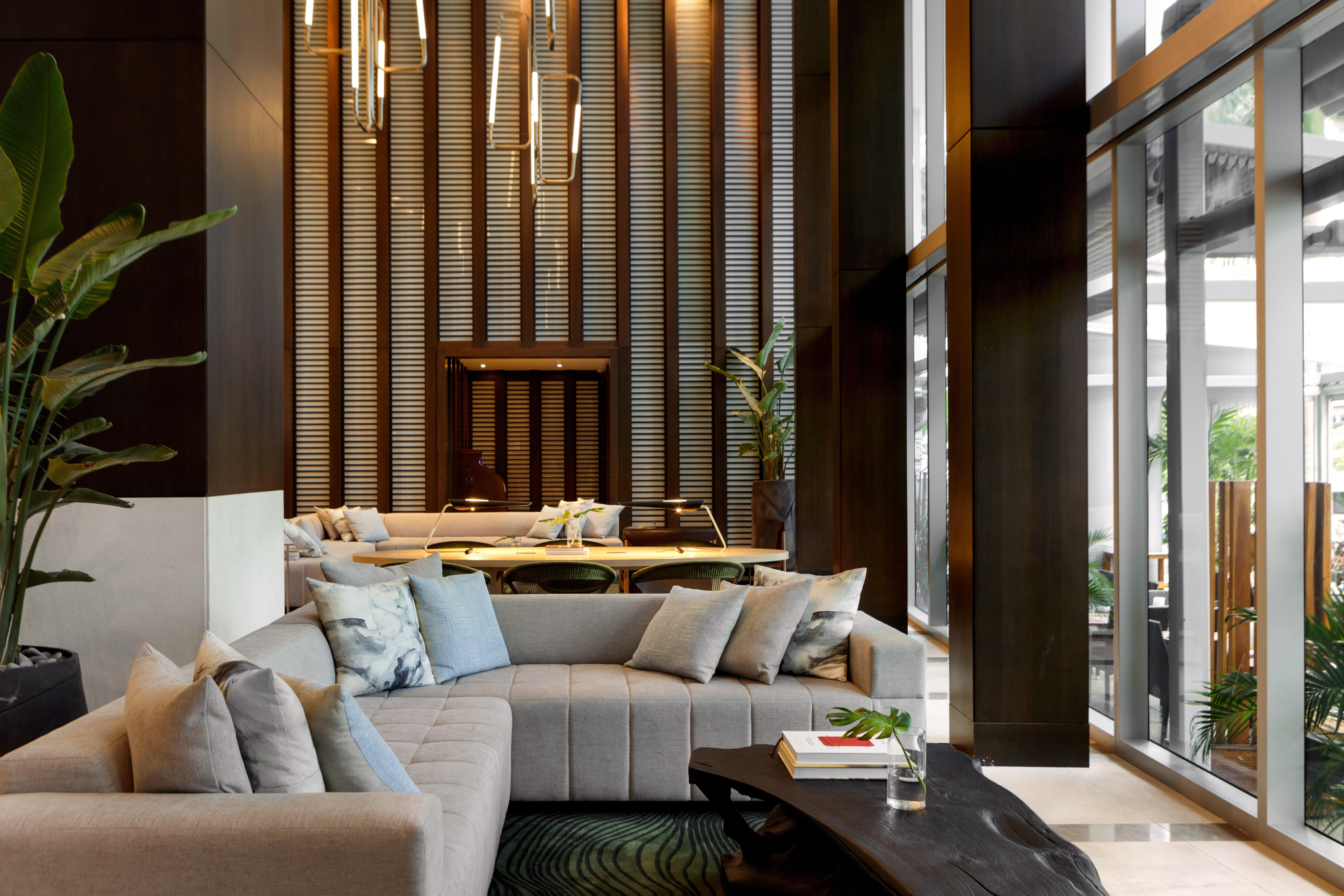Kimpton Epic Hotel By Ihg Miami Kültér fotó The Living Room